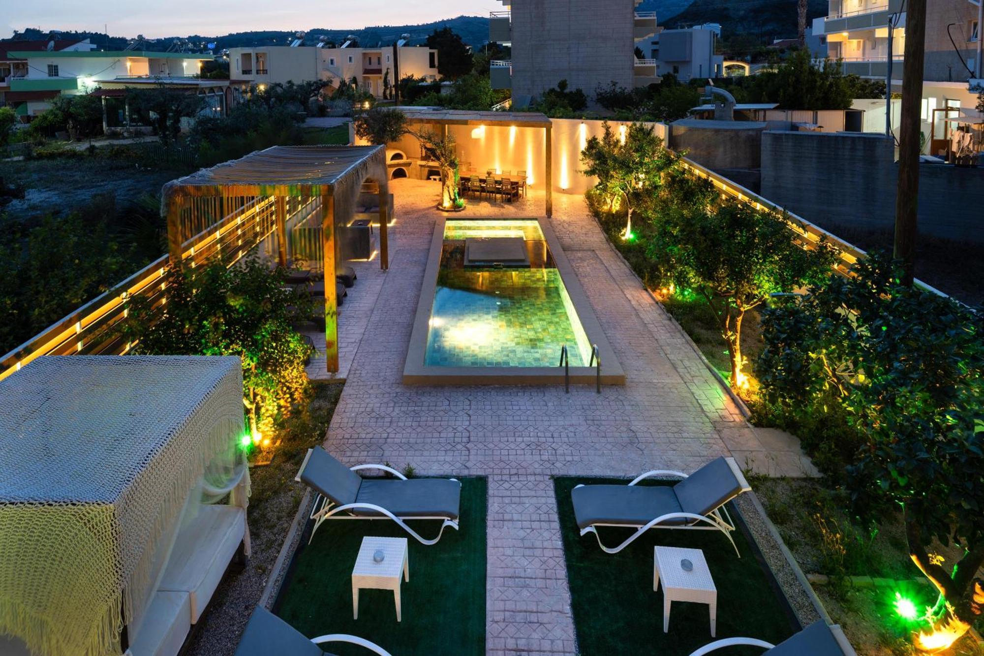 Afantou Golf Luxury Villa Eksteriør bilde